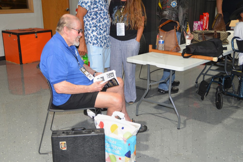 Bob Roop at the Tragos/Thesz Professional Wrestling Hall of Fame induction weekend on Saturday, July 22, 2023, in Waterloo, Iowa. Photo by Wayne Palmer