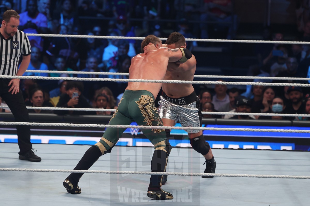 Edge vs. Grayson Waller at WWE Smackdown at Madison Square Garden, in New York City, on Friday, July 7, 2023. Photo by George Tahinos, georgetahinos.smugmug.com