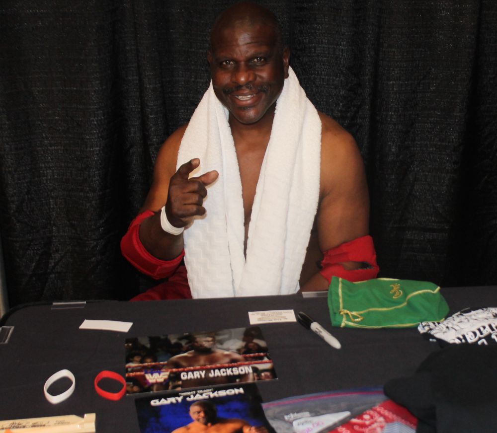 Gary Jackson at the Tragos/Thesz Professional Wrestling Hall of Fame induction weekend on Friday, July 21, 2023 in Waterloo, Iowa. Photo by Greg Oliver