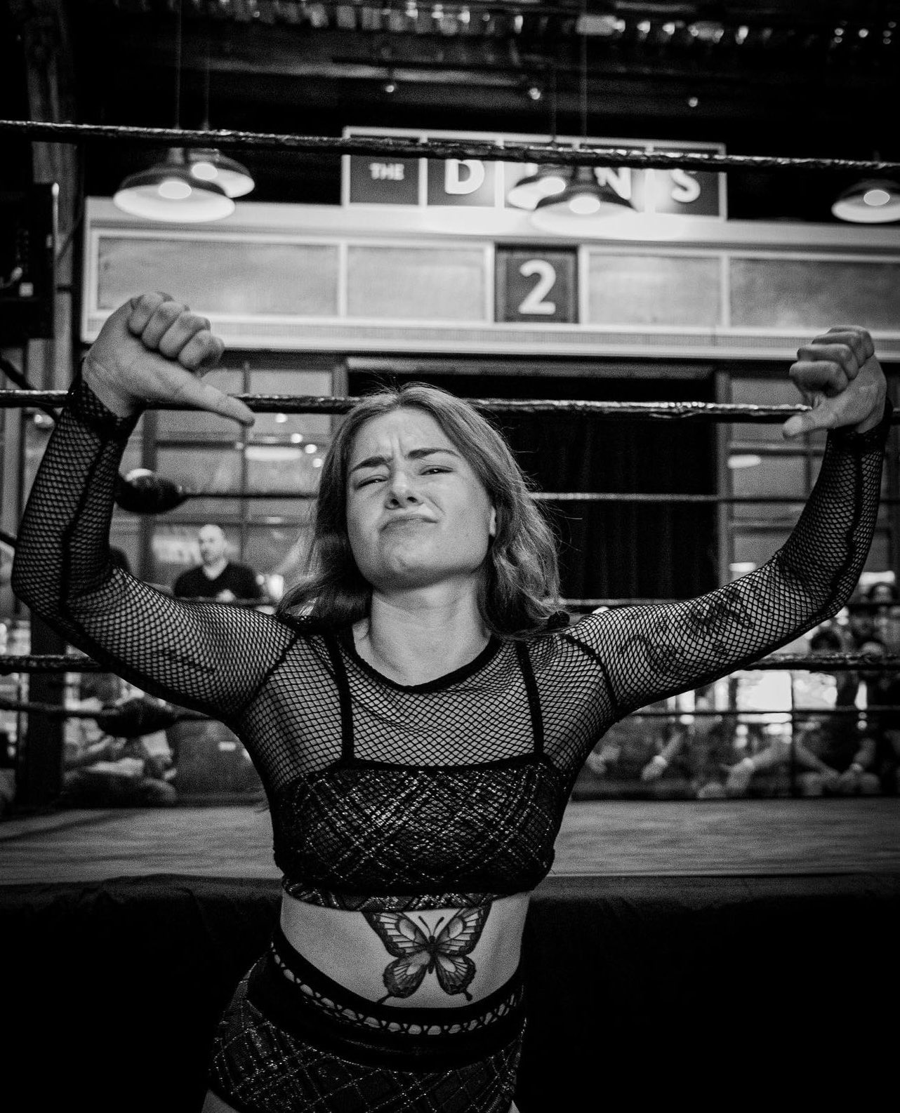 Haley Dylan at the Femmes Fatales show in Toronto on June 25, 2023. Photo by Wrestling in Shadows
