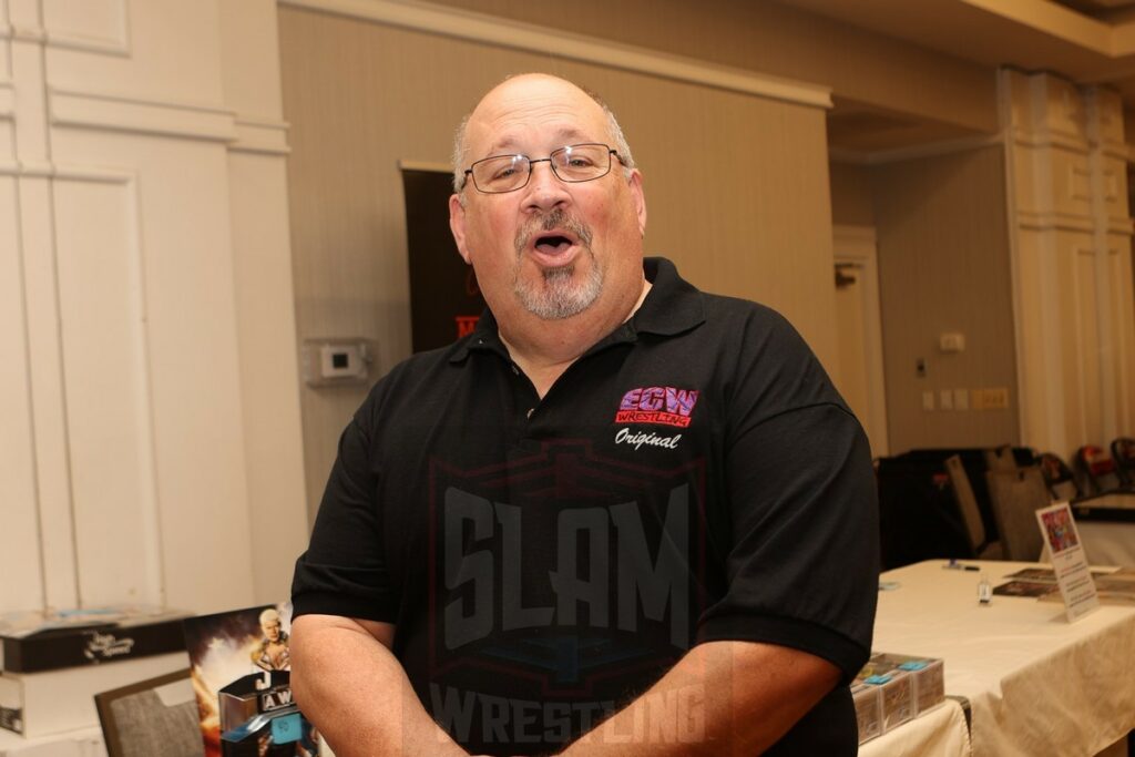 Jim Molineaux at WrestleBash 2 on Sunday, August 20, 2023, at the DoubleTree by Hilton Fairfield Hotel and Suites in Fairfield, New Jersey. Photo by George Tahinos, georgetahinos.smugmug.com