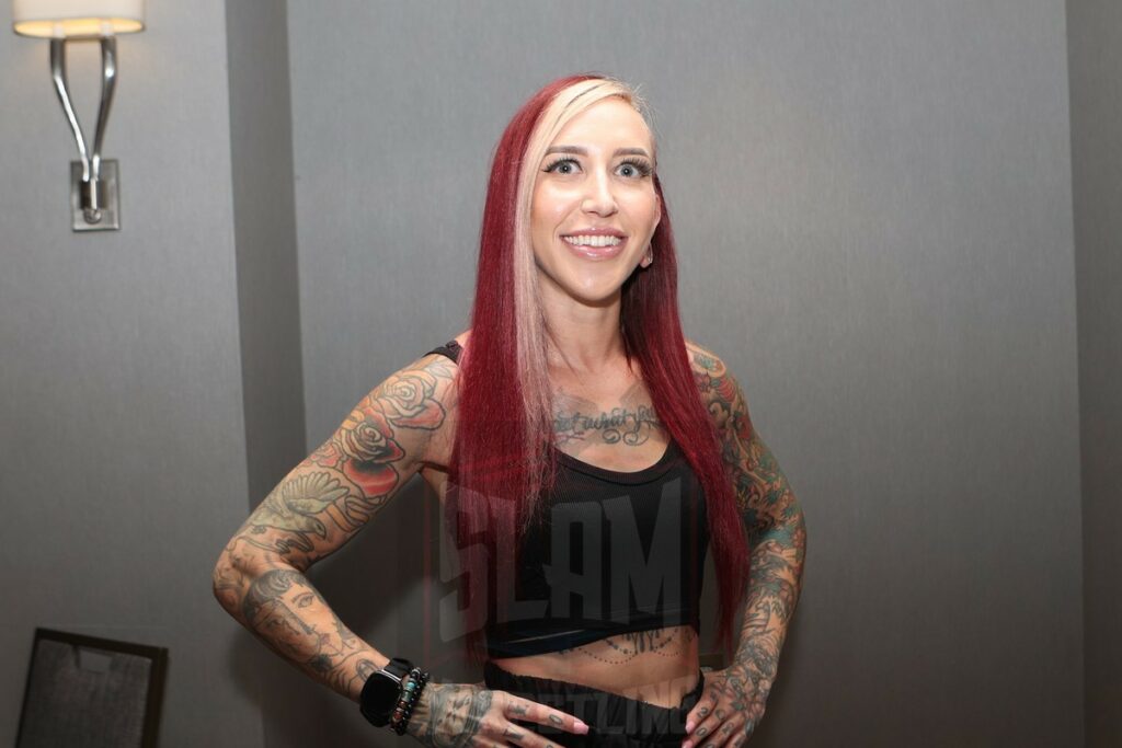 Adena Steele at WrestleBash 2 on Sunday, August 20, 2023, at the DoubleTree by Hilton Fairfield Hotel and Suites in Fairfield, New Jersey. Photo by George Tahinos, georgetahinos.smugmug.com