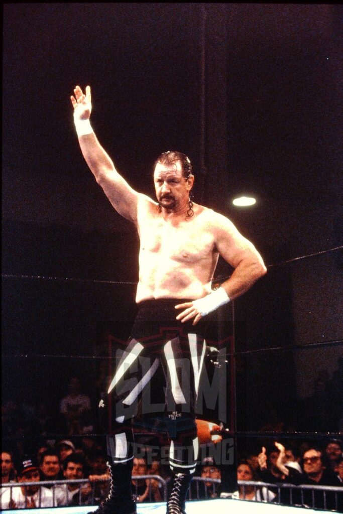 Terry Funk in the ring. Photo by George Tahinos, georgetahinos.smugmug.com
