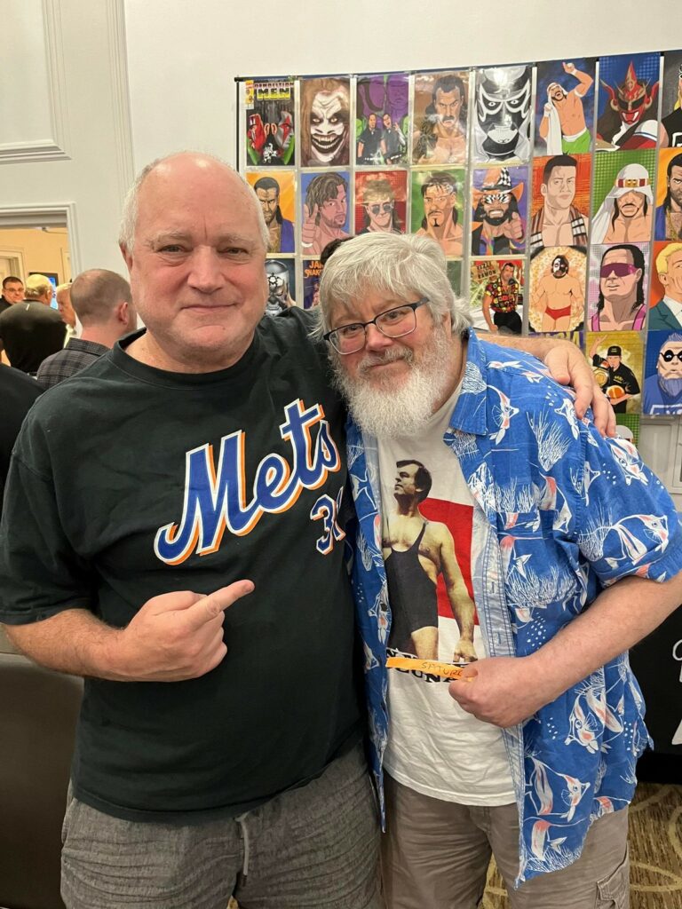 Photographer Pete Lederberg with Greg "Count Grog" Mosorjak at The Gathering in Charlotte, NC, on Saturday, August 5, 2023. Photo by Greg "Count Grog" Mosorjak