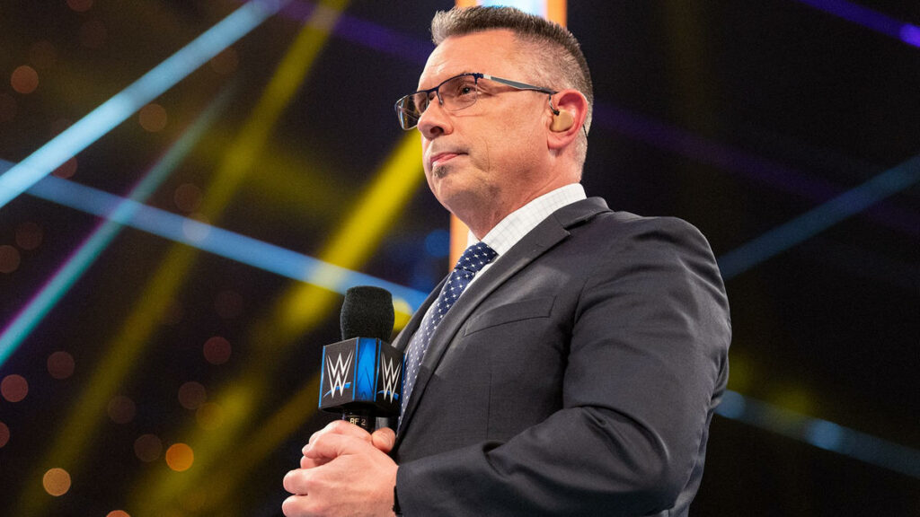 Michael Cole. Courtesy: WWE.