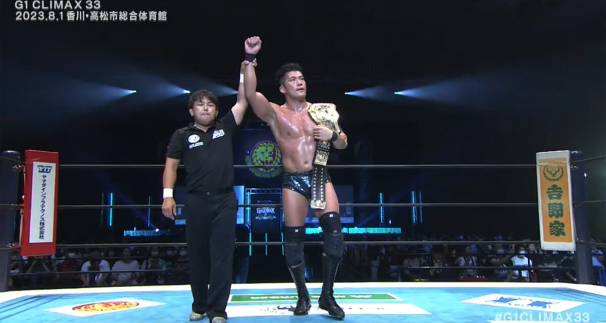 G1 Climax: Another falls to unstoppable champ Sanada