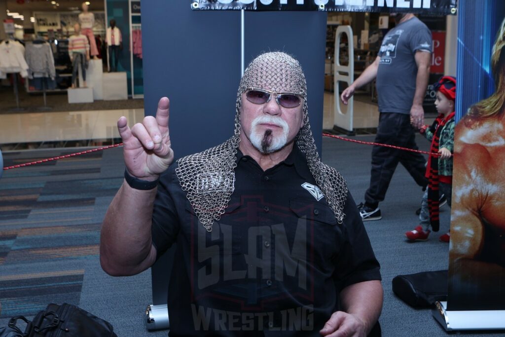 Scott Steiner at 90s Wrestling Con on Saturday, September 30, 2023, at Rockaway Townsquare, in Rockaway, New Jersey. Photo by George Tahinos, georgetahinos.smugmug.com