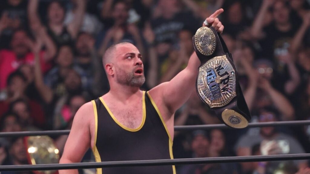 New ROH World champion Eddie Kingston at AEW Dynamite Grand Slam, on Wednesday, September 20, 2023, at Arthur Ashe Stadium in Queens, NY. Photos by George Tahinos, https://georgetahinos.smugmug.com