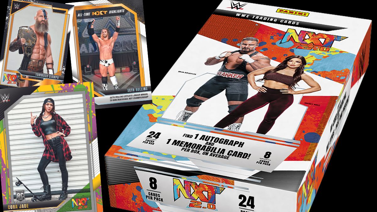 Panini's 2022 WWE NXT features NXT 2.O and UK trading cards Slam