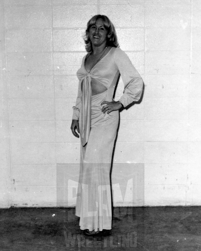 Joyce Grable dressed for an evening out. Courtesy the collection of Chris Swisher