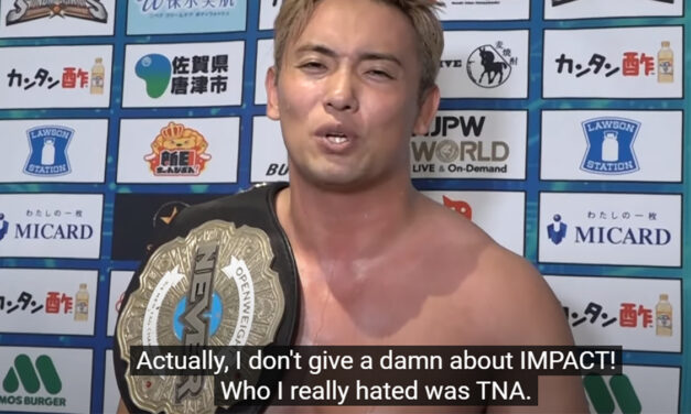 Okada slams Impact and TNA