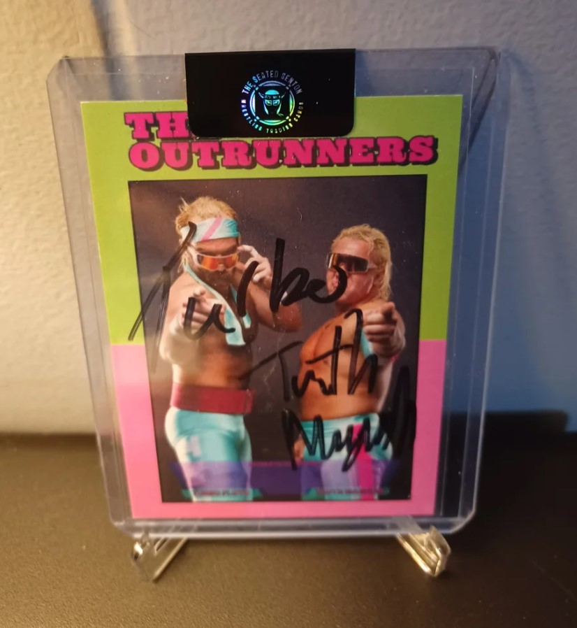 the outrunners seated senton card
