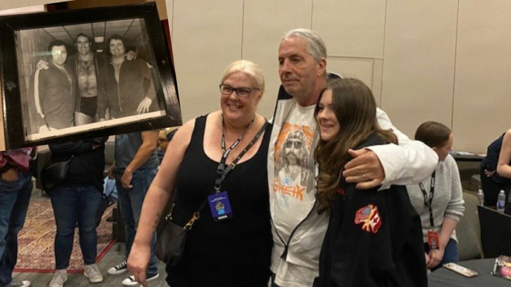 Bret Hart with Ida Parisi