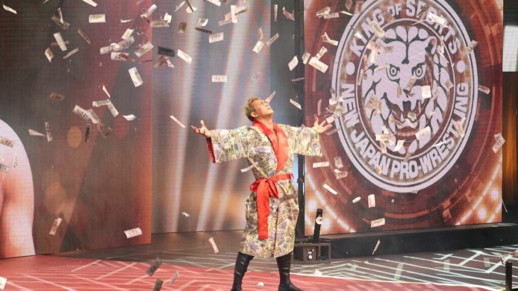 Kazuicha Okada at AEW Dynamite, at the Liacouras Center, in Philadelphia, on Wednesday, October 25, 2023. Photo by George Tahinos, https://georgetahinos.smugmug.com