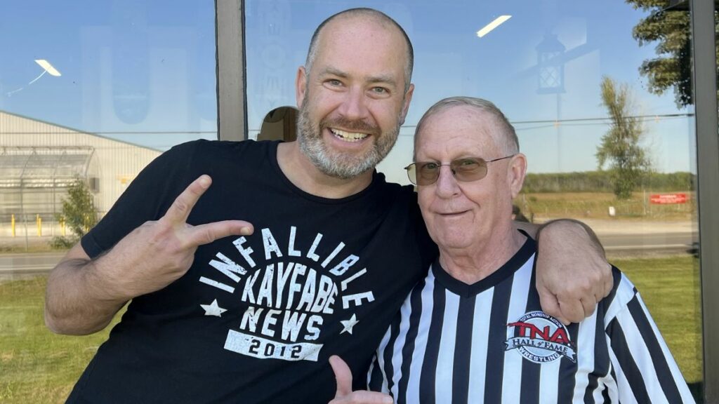 Colin Hunter and Earl Hebner.