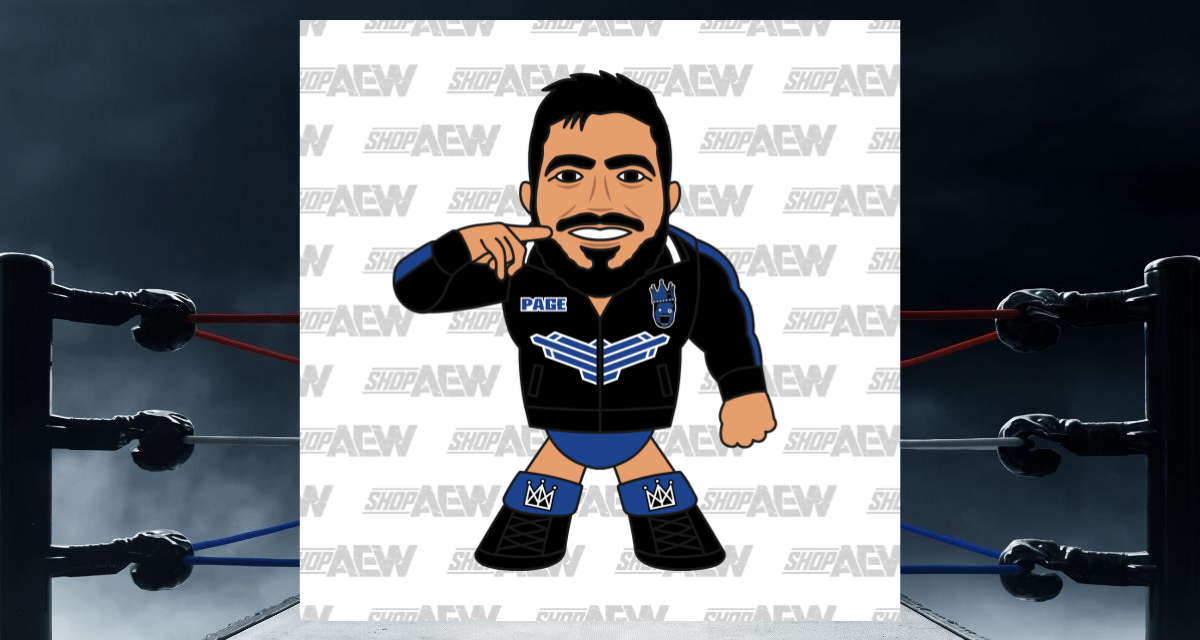 Ethan Page Micro Brawler figure set to hit merch stands at AEW Montreal shows