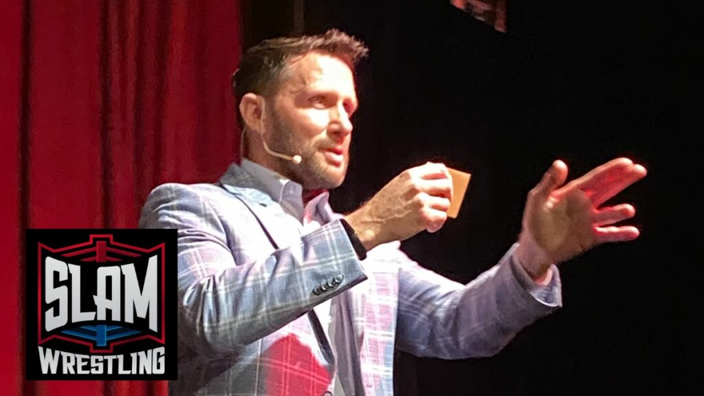 Nigel McGuinness works his magic. Photo by Mike Lano, WReaLano@aol.com