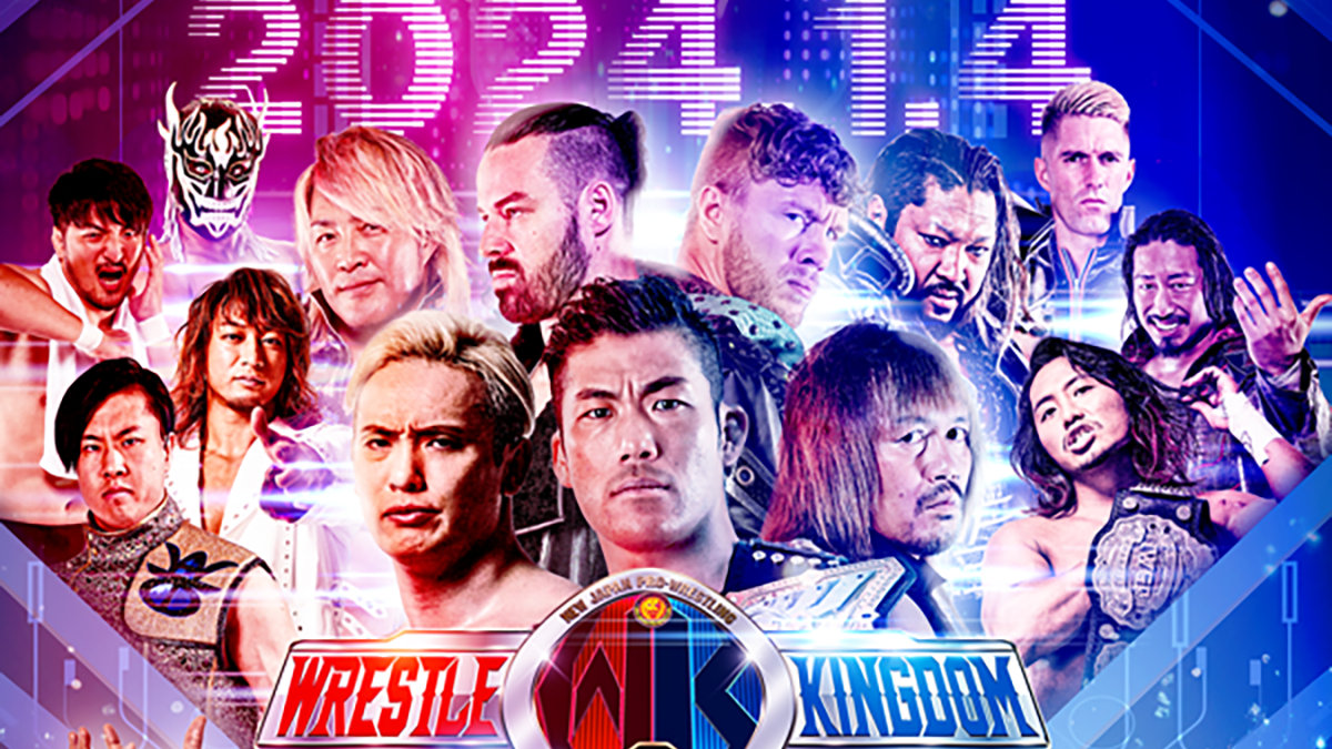 Wrestle Kingdom matches, new title announced as Hiromu clowns around