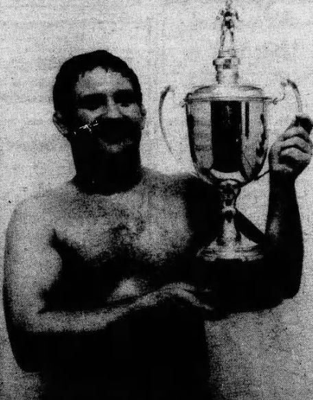 Jim Breaks in 1990 with the Royal Albert Cup.