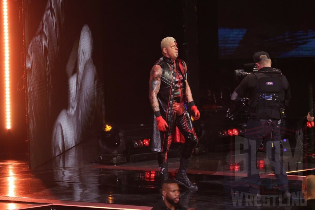 Dustin Rhodes at AEW Worlds End on Saturday, December 30, 2023, at the Nassau Veterans Memorial Coliseum in Uniondale, New York. Photo by George Tahinos, georgetahinos.smugmug.com