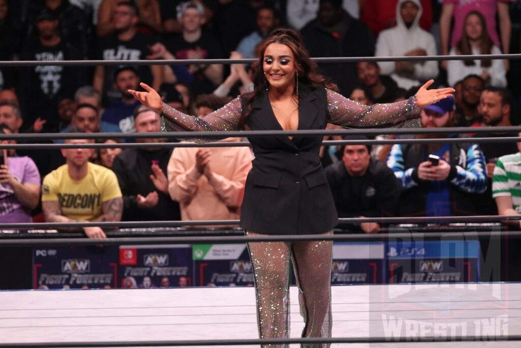 Deonna Purrazzo debuts at AEW Dynamite on Wednesday, January 3, 2024 at the Prudential Center in Newark, NJ. Photo by George Tahinos, https://georgetahinos.smugmug.com