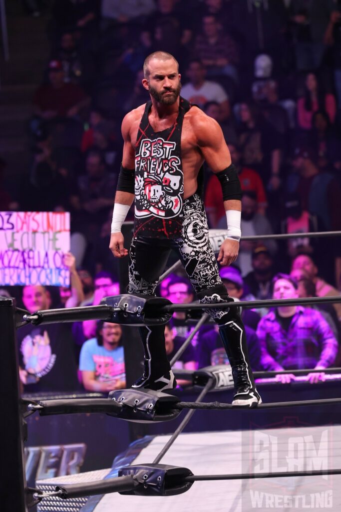 Trent Beretta at AEW Dynamite on Wednesday, January 3, 2024 at the Prudential Center in Newark, NJ. Photo by George Tahinos, https://georgetahinos.smugmug.com