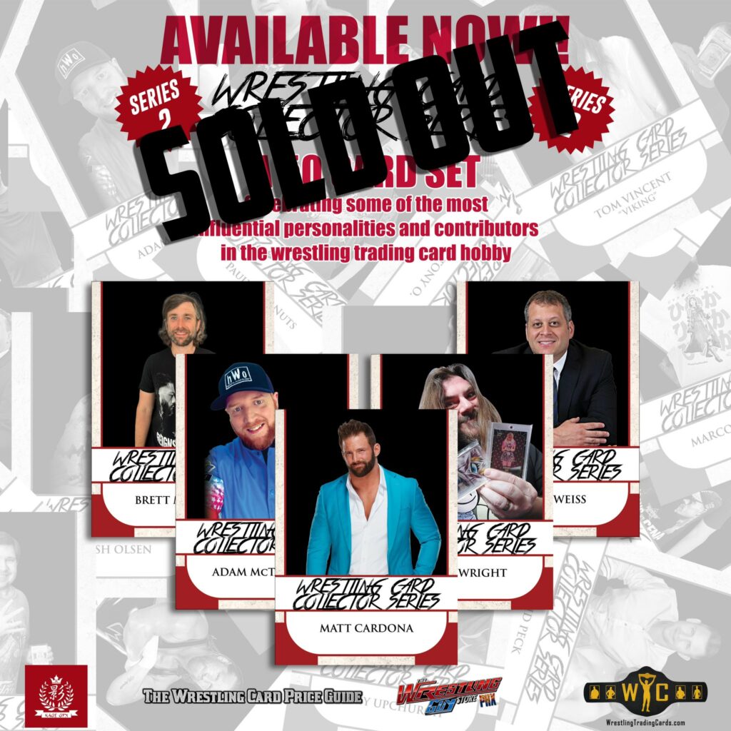 wrestling collector series 2 sold out