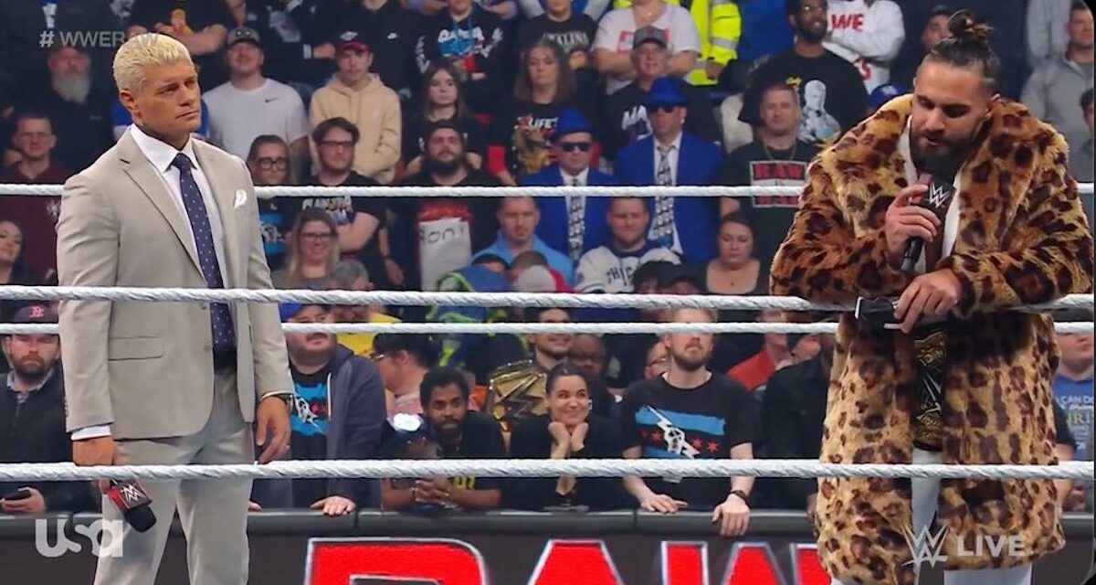 Raw: Cody Rhodes has a Shield in Seth Rollins