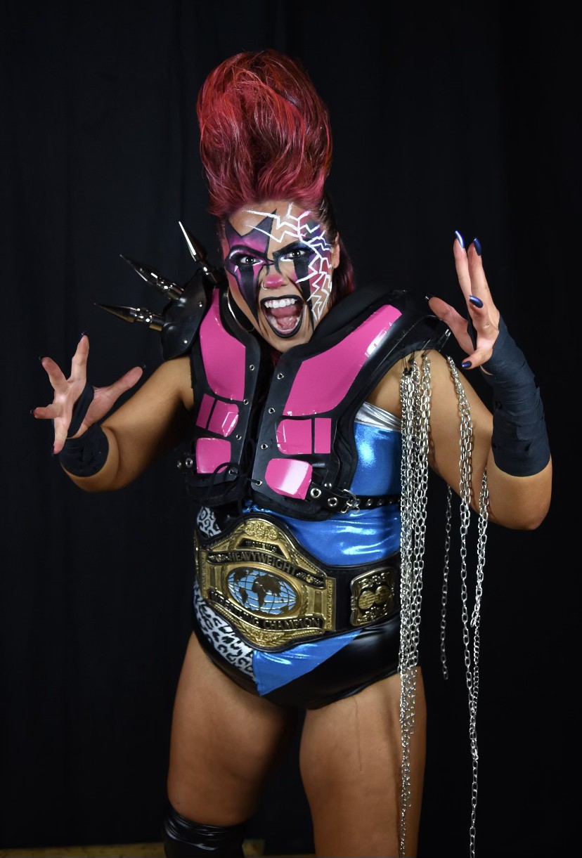 Zamaya as the UltraWoman champion in January 2024.