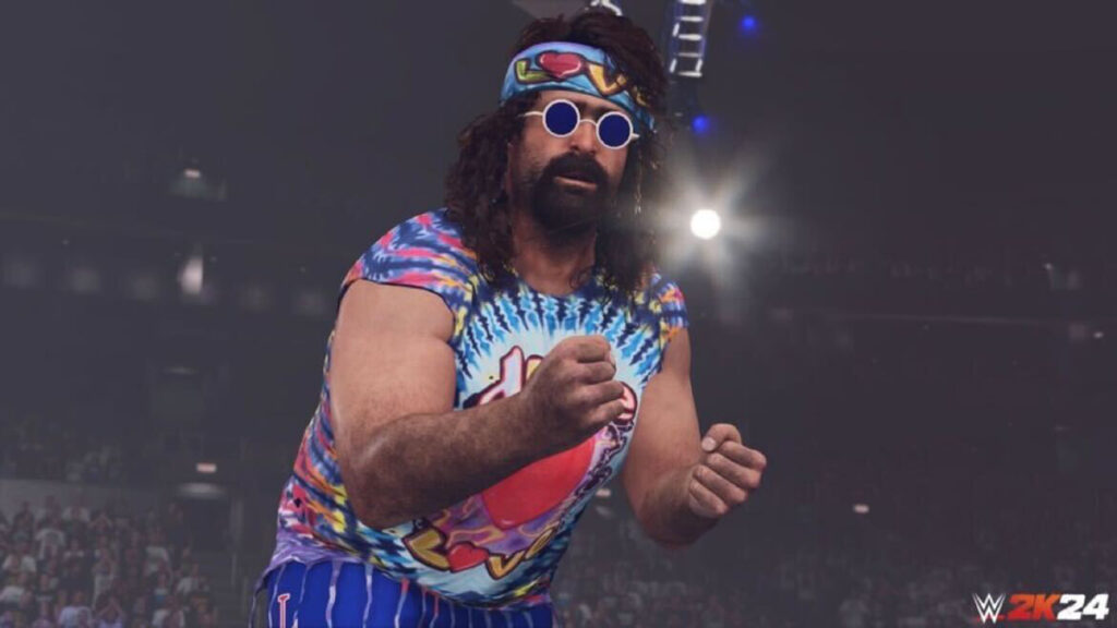 Mick Foley as Dude Love in WWE 2K24