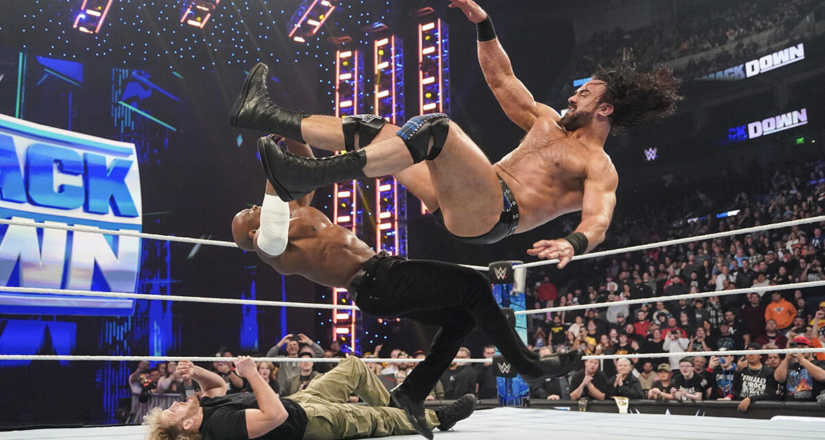 SmackDown: Talents meet in the ring prior to Elimination Chamber