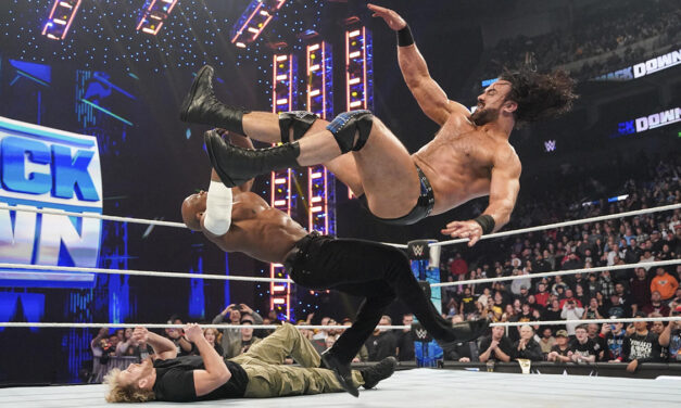 SmackDown: Talents meet in the ring prior to Elimination Chamber
