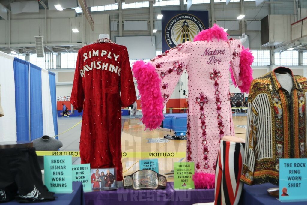 A Leland's Auction display at The Big Event fan fest on Saturday, March 16, 2024, at the Suffolk Credit Union Arena in Brentwood, NJ. Photo by George Tahinos, https://georgetahinos.smugmug.com