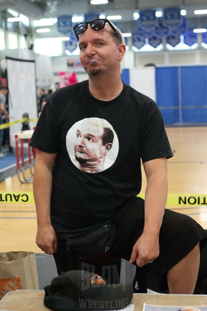 James Ellsworth at The Big Event fan fest on Saturday, March 16, 2024, at the Suffolk Credit Union Arena in Brentwood, NJ. Photo by George Tahinos, https://georgetahinos.smugmug.com