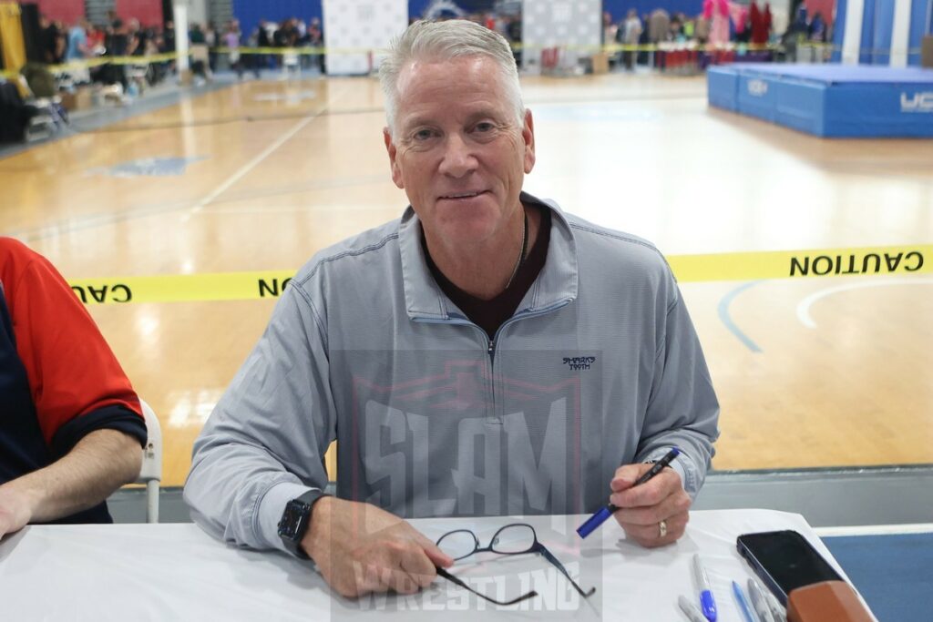 Baseball pitcher Tom Glavine at The Big Event fan fest on Saturday, March 16, 2024, at the Suffolk Credit Union Arena in Brentwood, NJ. Photo by George Tahinos, https://georgetahinos.smugmug.com