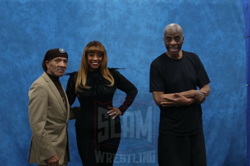 A reunion of the Good Times TV show with Ralph Carter, Bern Nadette Stanis, Jimmie JJ Walker at The Big Event fan fest on Saturday, March 16, 2024, at the Suffolk Credit Union Arena in Brentwood, NJ. Photo by George Tahinos, https://georgetahinos.smugmug.com