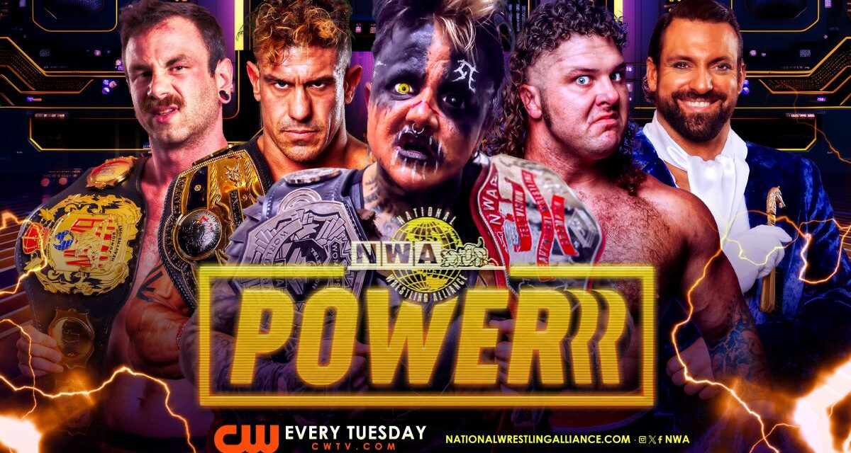 NWA POWERRR:  A Big Strong rematch betweens Mims and Max The Impaler
