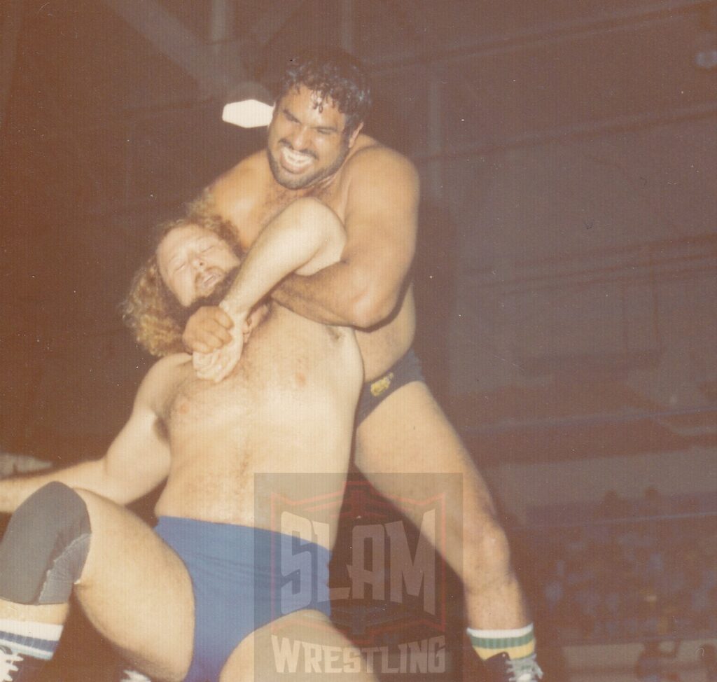 Tiger Jeet Singh in action in London, Ontario. Photo by Terry Dart