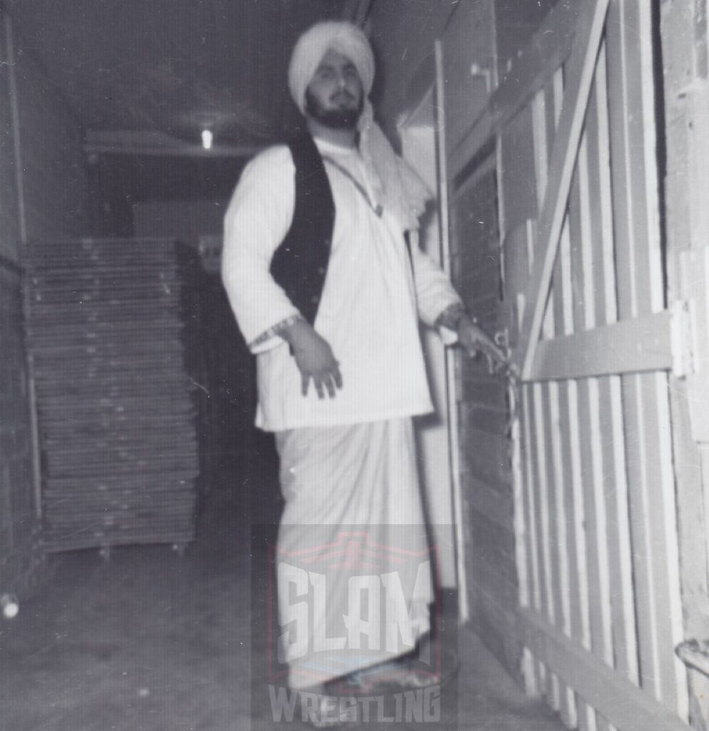 Tiger Jeet Singh in 1965 in London, Ontario. Terry Dart Collection