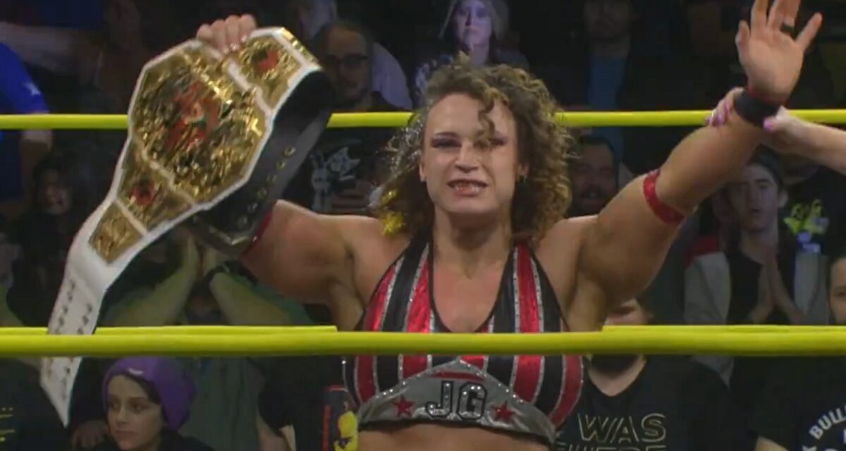 TNA Impact: Grace shows mettle, beats Steelz, keeps gold