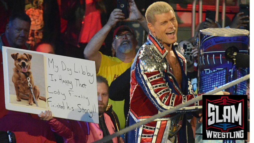 Cody Rhodes at WWE Smackdown at the Little Caesars Arena in Detroit, Michigan, on Friday, April 12, 2024. Photo by Brad McFarlin