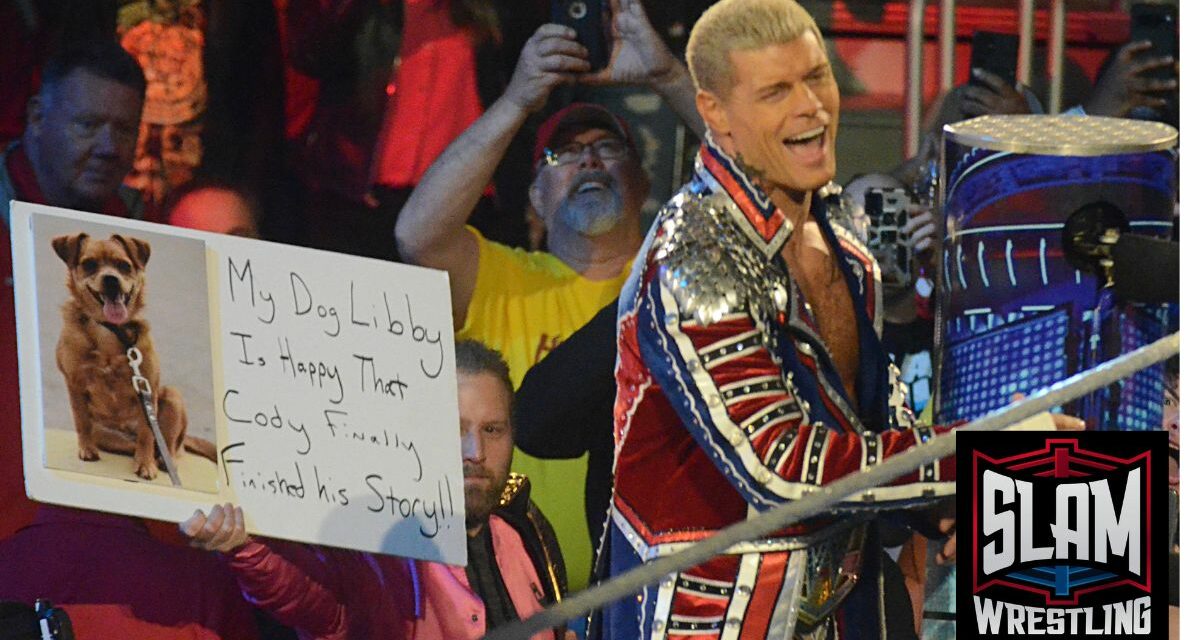 Cody Rhodes at WWE Smackdown at the Little Caesars Arena in Detroit, Michigan, on Friday, April 12, 2024. Photo by Brad McFarlin