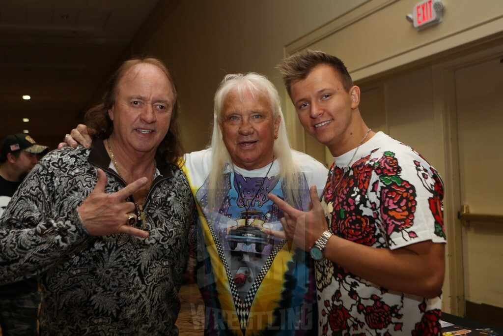 Rock n Roll Express and Kerry Morton at Wrestlecon at the Sheraton Philadelphia Downtown in Philadelphia, PA, on Friday, April 5, 2024 Photo by George Tahinos, georgetahinos.smugmug.com