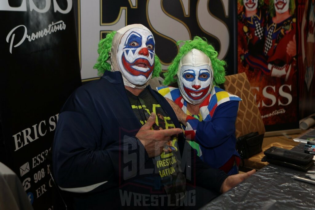 Doink and Dink at Wrestlecon at the Sheraton Philadelphia Downtown in Philadelphia, PA, on Friday, April 5, 2024 Photo by George Tahinos, georgetahinos.smugmug.com