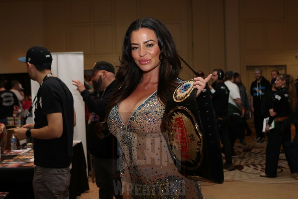 Candice Michelle at Wrestlecon at the Sheraton Philadelphia Downtown in Philadelphia, PA, on Friday, April 5, 2024 Photo by George Tahinos, georgetahinos.smugmug.com