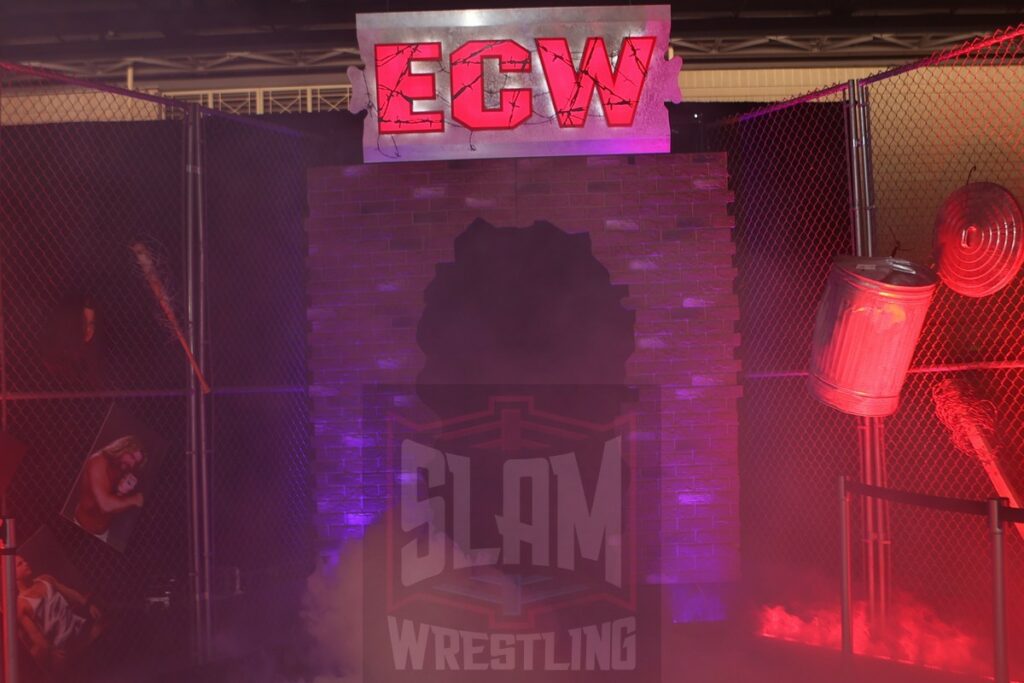 ECW is in the house at WWE World at the Philadelphia Convention Center in Philadelphia, PA, on Friday, April 5, 2024. Photo by George Tahinos, georgetahinos.smugmug.com