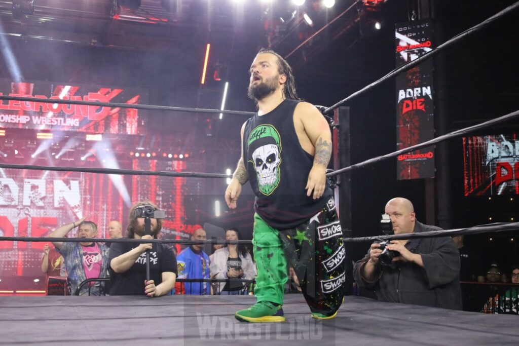 Hornswoggle at Battleground Championship Wrestling's "Born To Die" on Friday, April 5, 2024, at the 2300 Arena in Philadelphia, PA. Photo by Christine Coons, www.coonsphotography.com