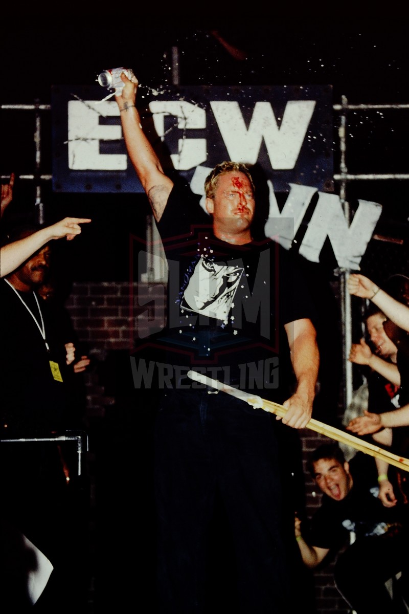 The Sandman makes an entrance in ECW. Photo by George Tahinos, georgetahinos.smugmug.com