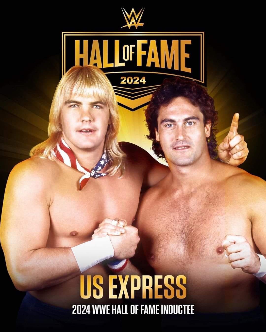 The US Express, Barry Windham and Mike Rotunda, are going into the WWE Hall of Fame