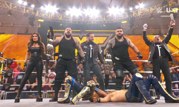 NXT: Perez retains, Oba feels the raid, new champs crowned and a steel cage match set for next week